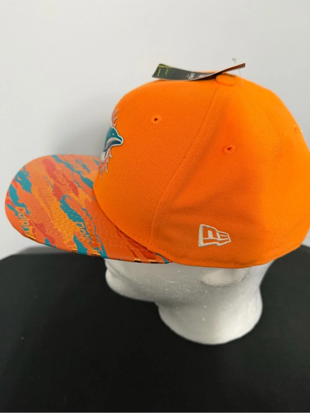 Miami Dolphins New Era 9Fifty Snapback Hat with Team Logo NEW